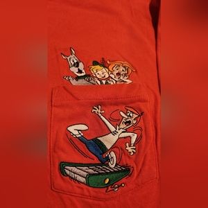 EUC Jetsons Orange Short Sleeve T-shirt, Size XL